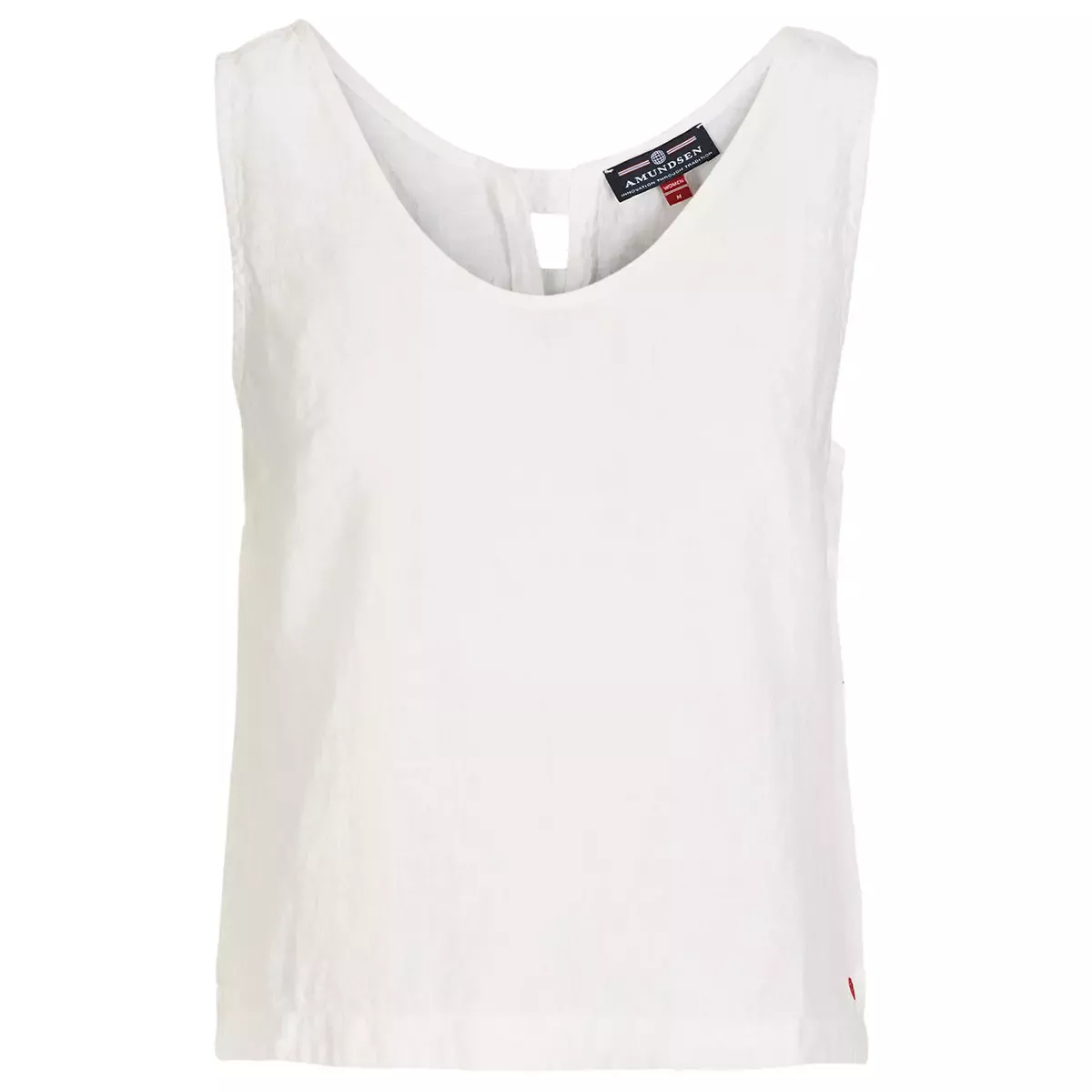 Amundsen Sports Amundsen Safari Linen Top Womens Natural WSH68.2.610 Platou Sport 1