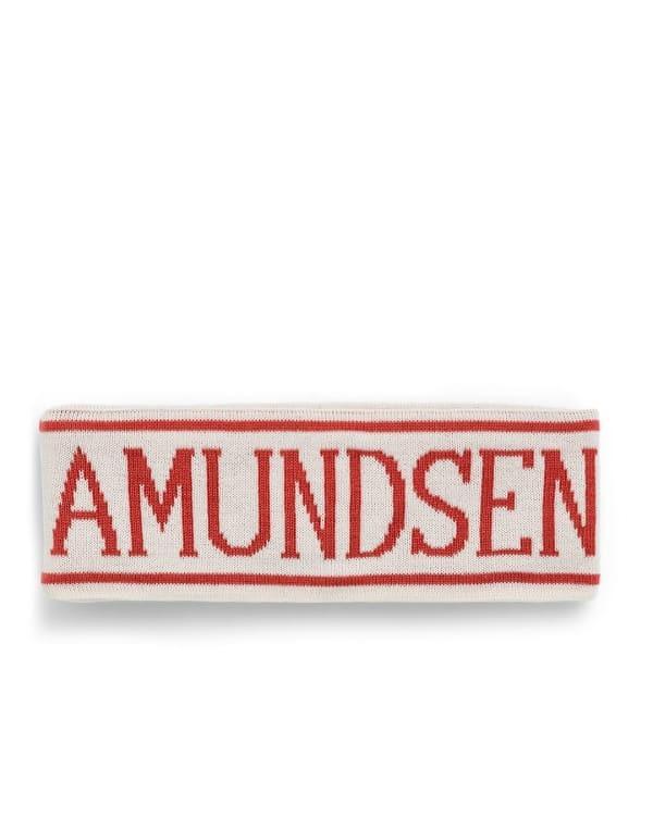 Amundsen Sports Amundsen Ski Headband White-Red UHB03.1.001 Platou Sport 1