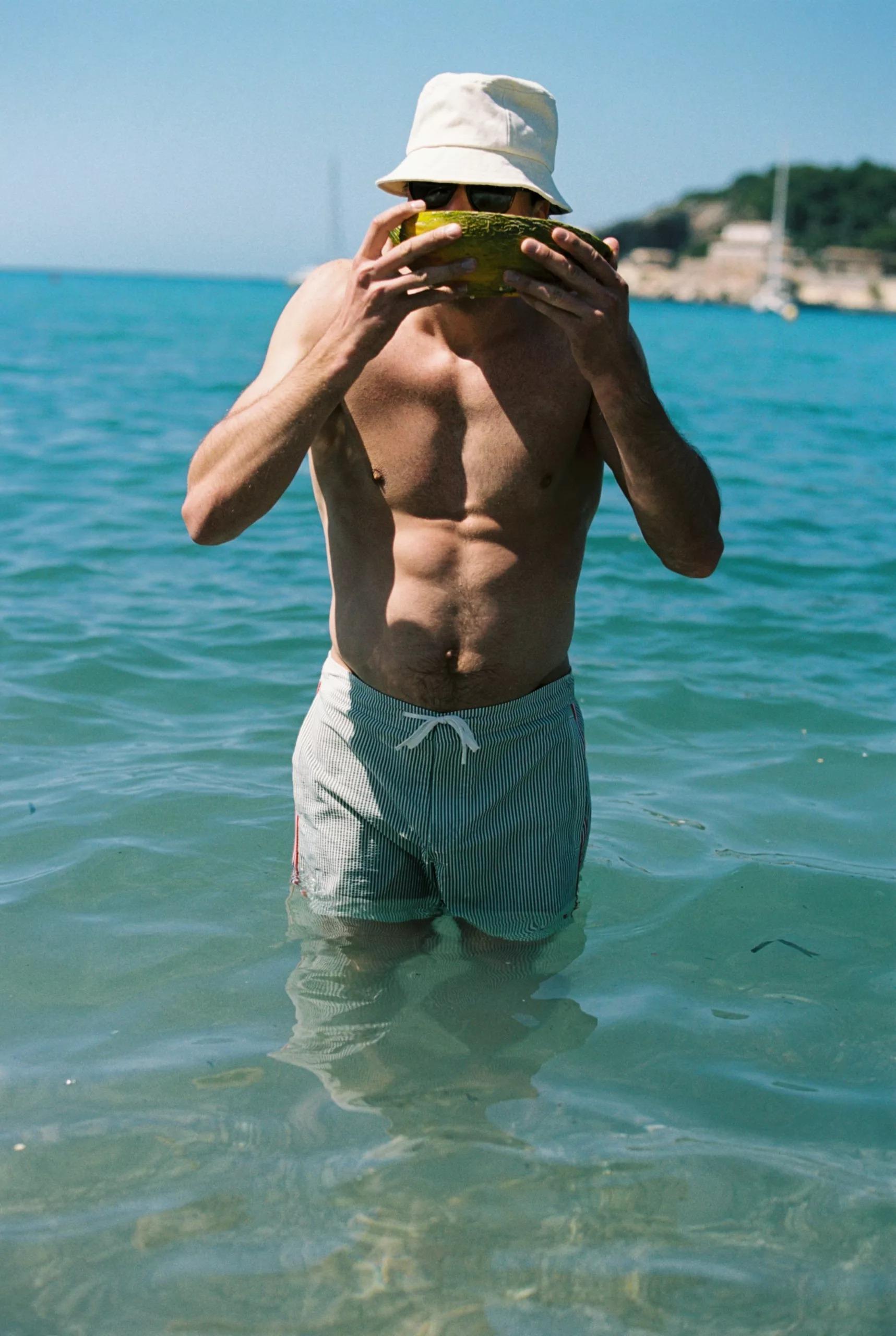 Amundsen Sports Amundsen Soak Swim Trunk Mens Weathered Red MSS79.1.160 Platou Sport 6