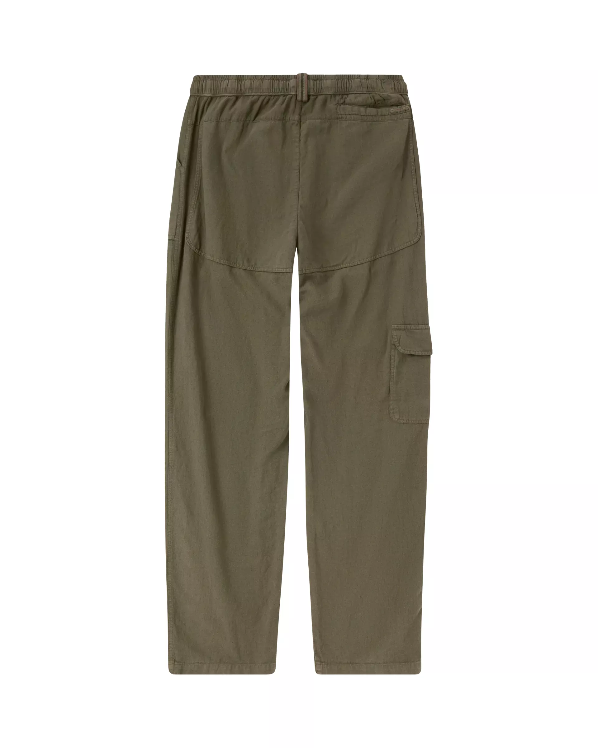 Amundsen Sports Amundsen Travellers Linen Pants Mens Olive MPA58.1.450 Platou Sport 3