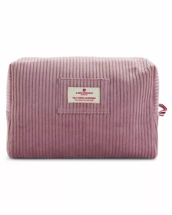 Amundsen Sports Amundsen Wash Bag Corduroy Peony Pink UBA08.2.190 Platou Sport 1