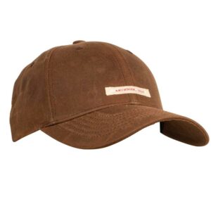 Amundsen Waxed Cotton Cap Tan/Patch