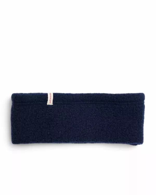 Amundsen Sports Amundsen Wool Fleece Headband Faded Navy UHB11.1.590 Platou Sport 1