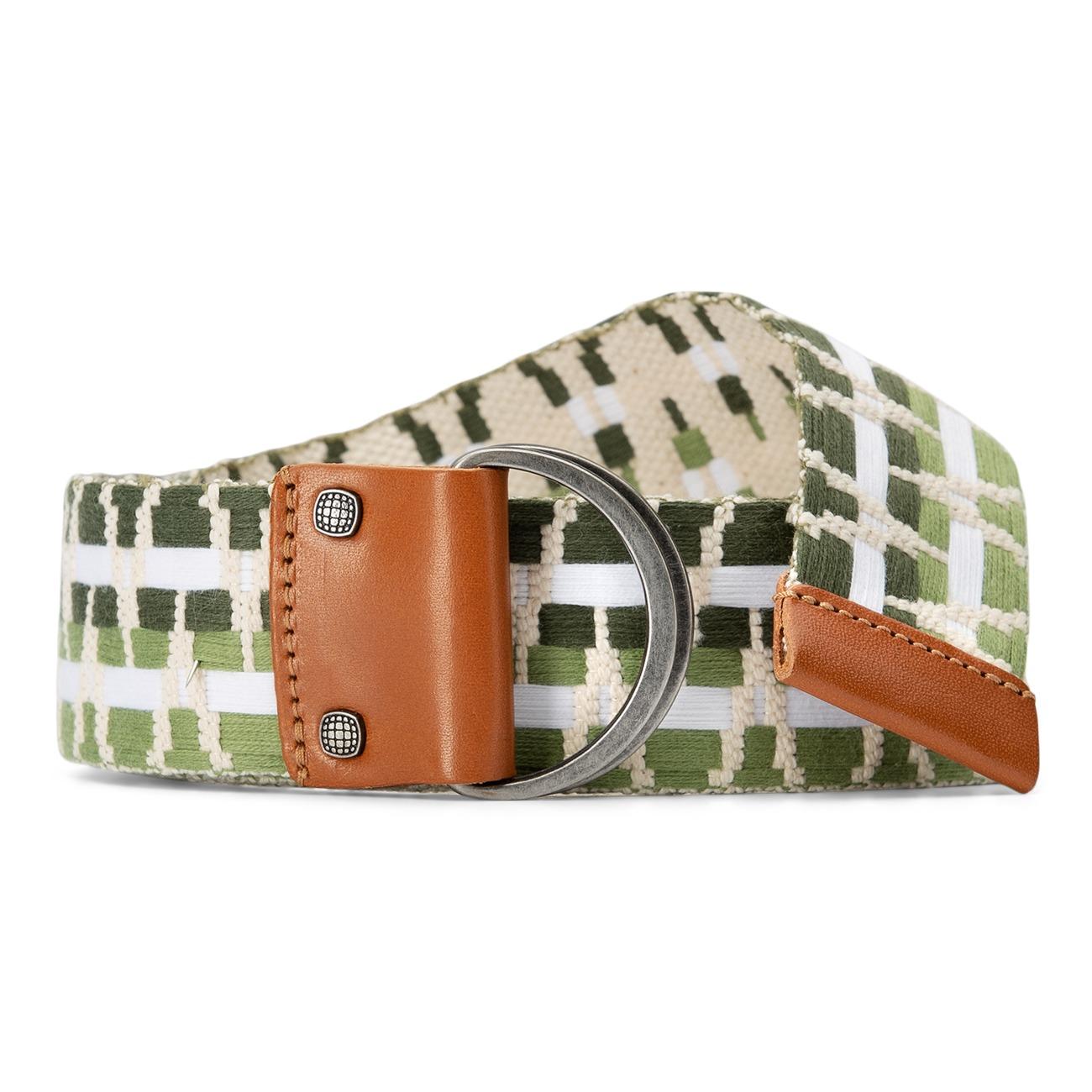 Amundsen Sports Amundsen Woven Belt Leaf Green UBE03.1.405 Platou Sport 2