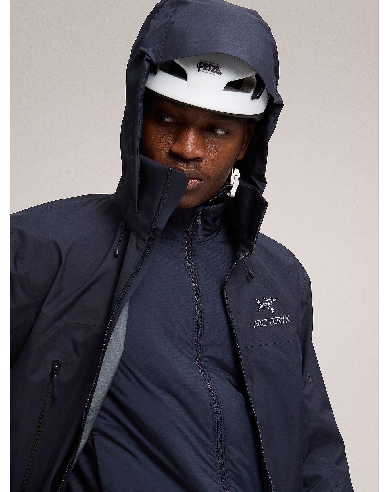 ArcTeryx Arcteryx Beta Ar Jacket Mens Black Sapphire X000007082 Platou Sport 3