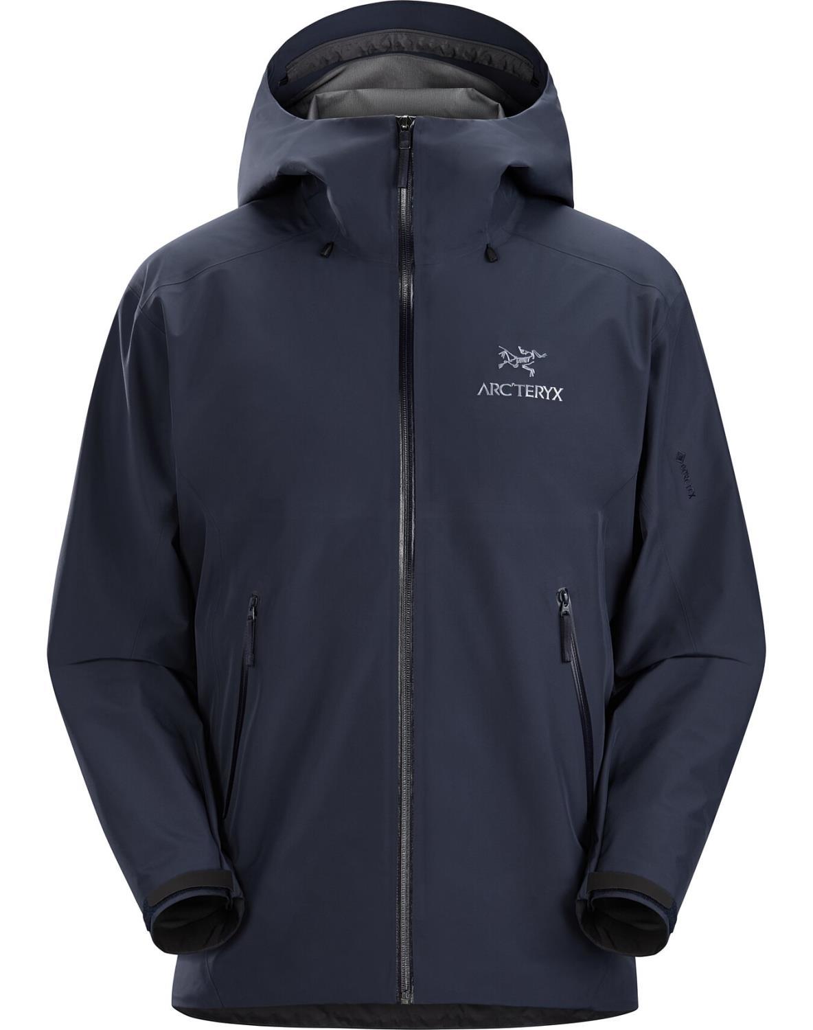 Arc'teryx Beta LT Jacket Mens Black Sapphire - PlatouSport