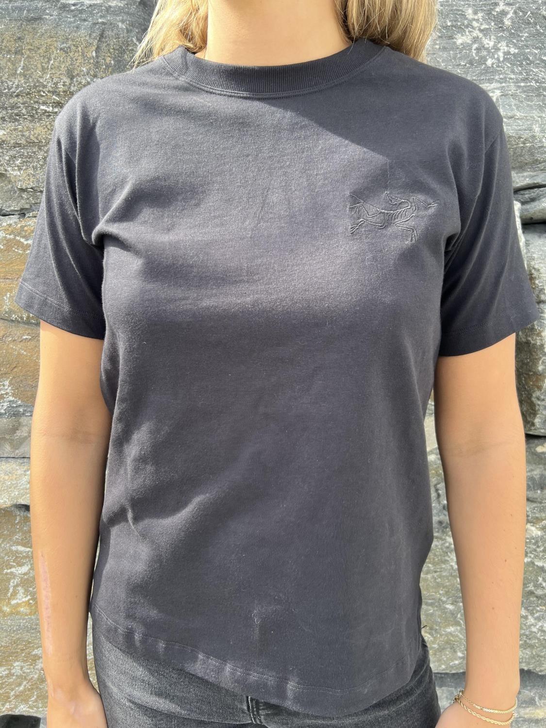 ArcTeryx Arcteryx Kragg Cotton Little Bird Crew SS Womens Black-Black X000008468 Platou Sport 1