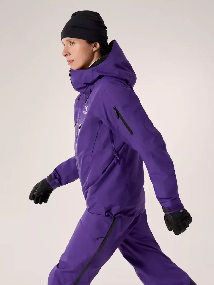 【aurora】　⑥ f929 Arc'teryx Alpha SV Jacket Womens Azalea/Black - PlatouSport