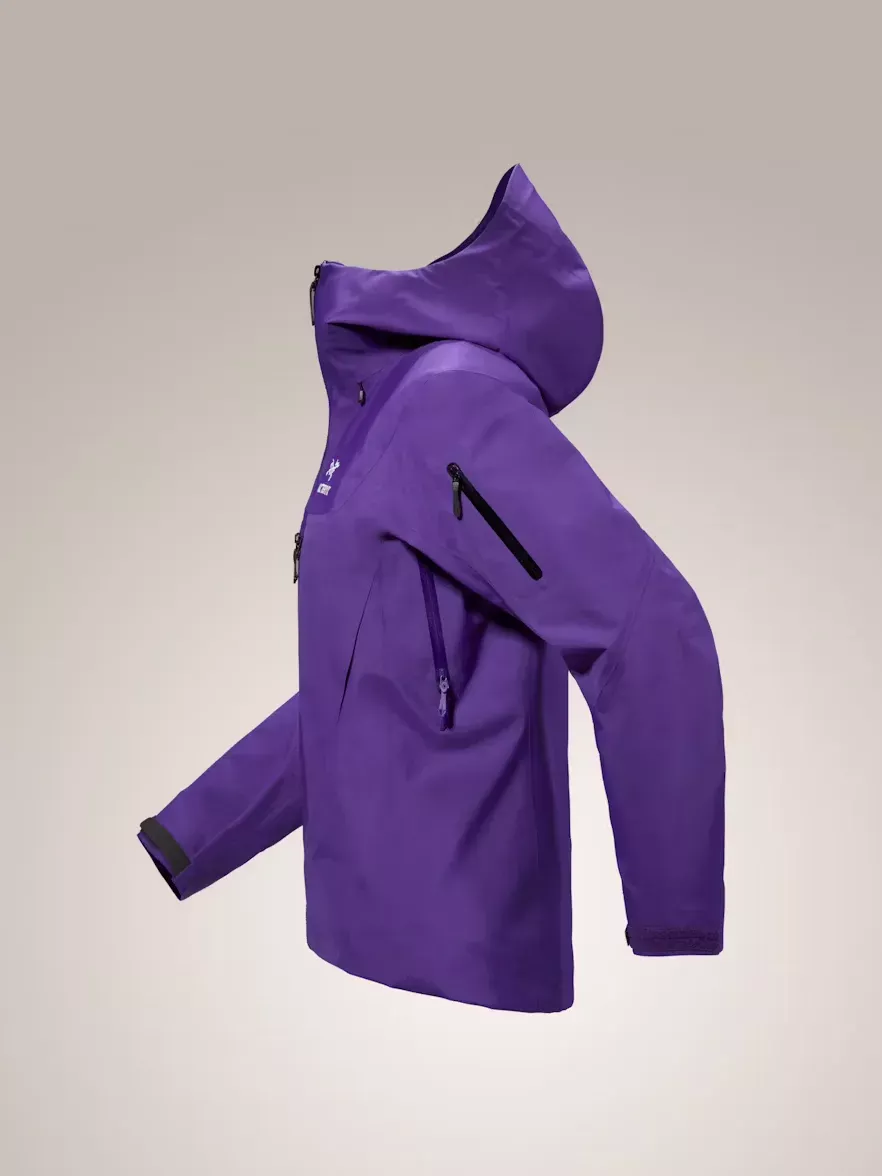 Arc'teryx Alpha SV Jacket Womens Azalea/Black - PlatouSport