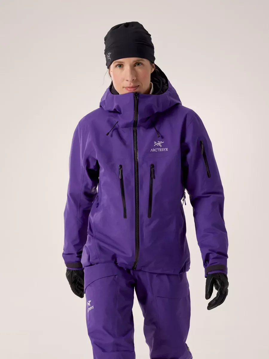 Arc'teryx Alpha SV Jacket Womens Azalea/Black - PlatouSport