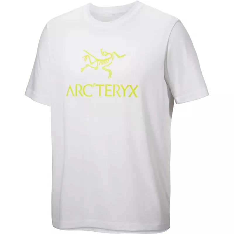 Arcteryx Arcteryx ArcWord Logo SS Mens White Light X000007991 Platou Sport 1