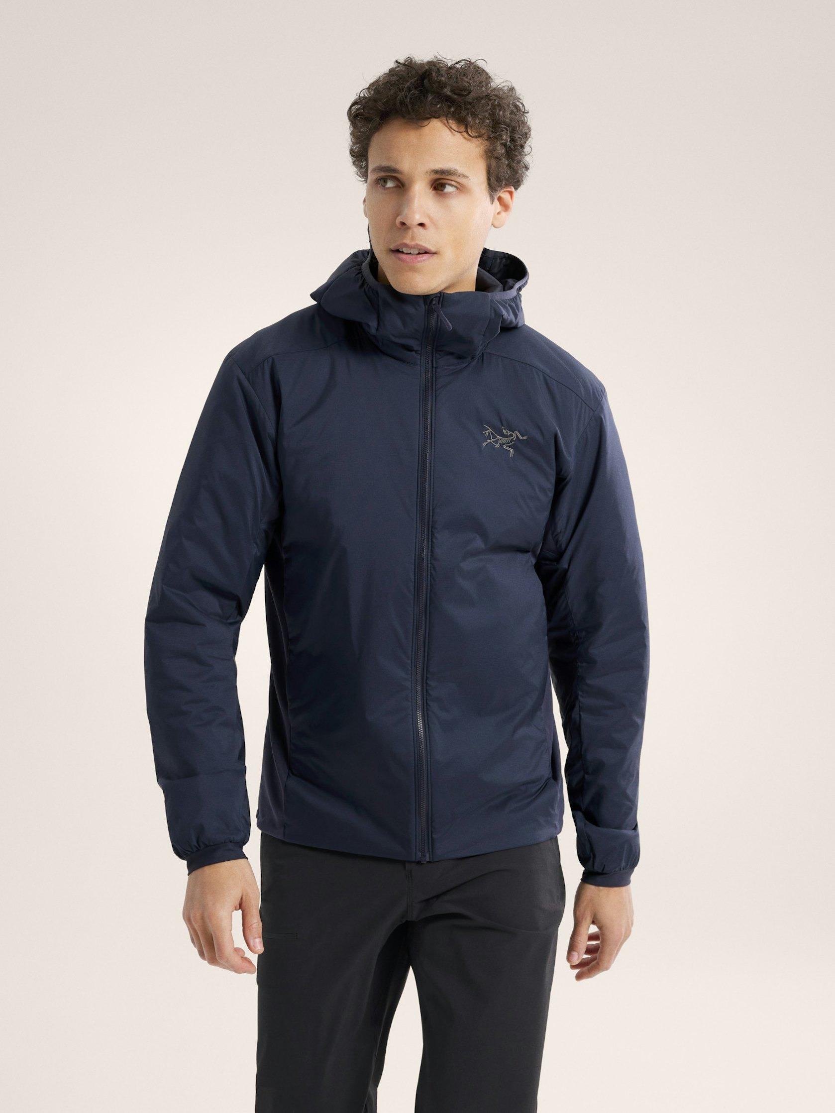 Arcteryx Arcteryx Atom Hoody Mens Black Sapphire X000009556 Platou Sport 1