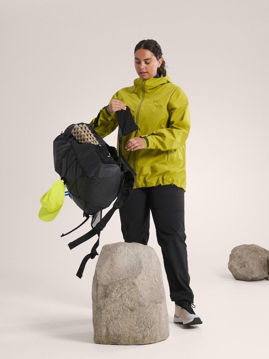 Arcteryx Arcteryx Beta Jacket Womens Olive Moss X000009239 Platou Sport 4