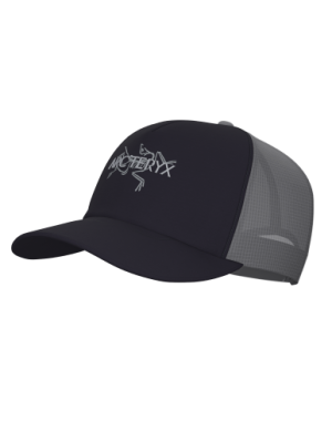 Arcteryx Arcteryx Bird Word Trucker Hat Black-Cloud X000009488 Platou Sport 1