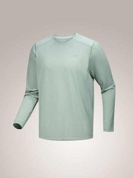 Arcteryx Arcteryx Cormac Crew Ls Mens Stone Green Heather X000009719 Platou Sport 1