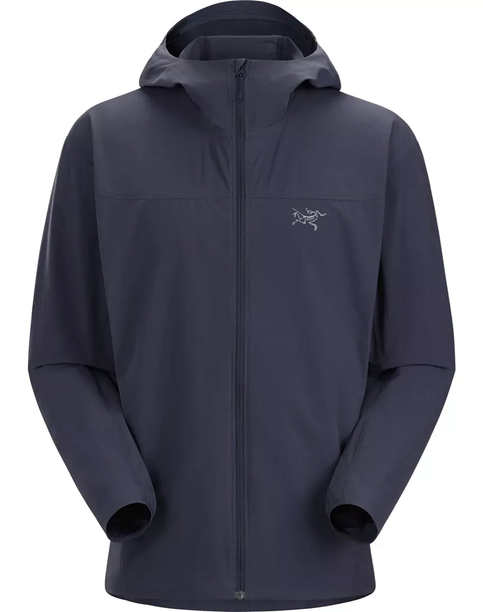 Arcteryx Arcteryx Gamma Lightweight Hoody Mens Black Sapphire X000007741 Platou Sport 1
