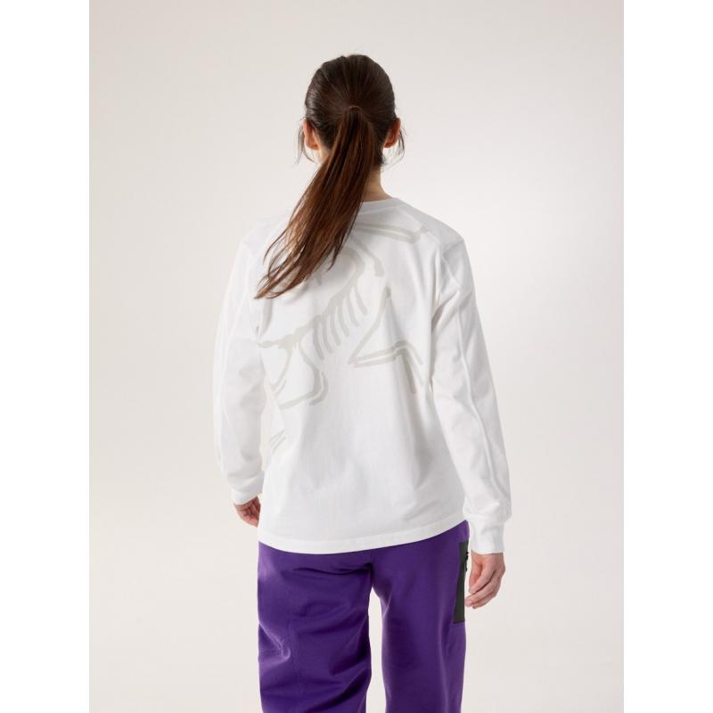 Arcteryx Arcteryx Kragg Cotton Bird Crew LS Womens White Light-White X000008469 Platou Sport 4