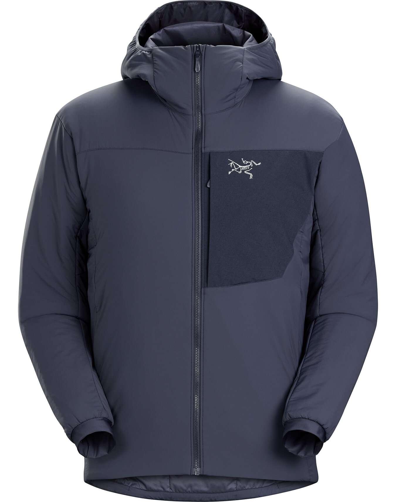 Arc'teryx Proton LT Hoody Mens Black Sapphire - PlatouSport