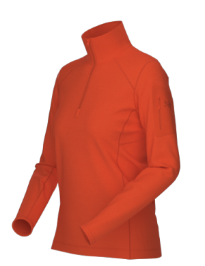 Arcteryx Arcteryx Rho Zip Neck Womens Solaris X000007336 Platou Sport 1