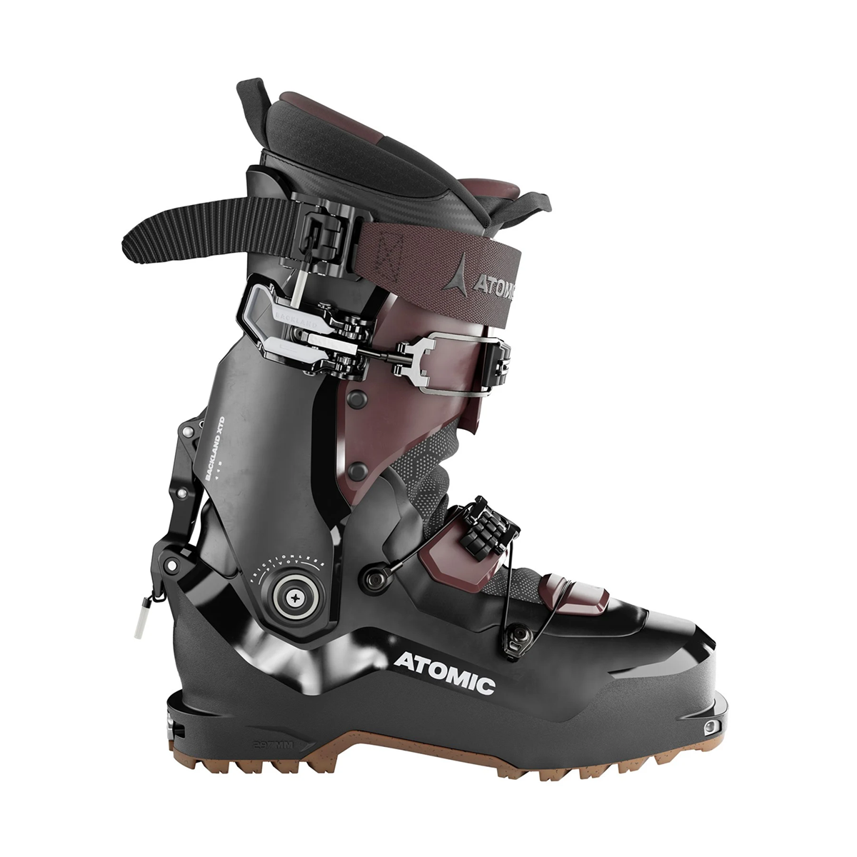 Atomic Atomic Backland XTD Carbon 115 Womens Black-Rust AE5028540 Platou Sport 1