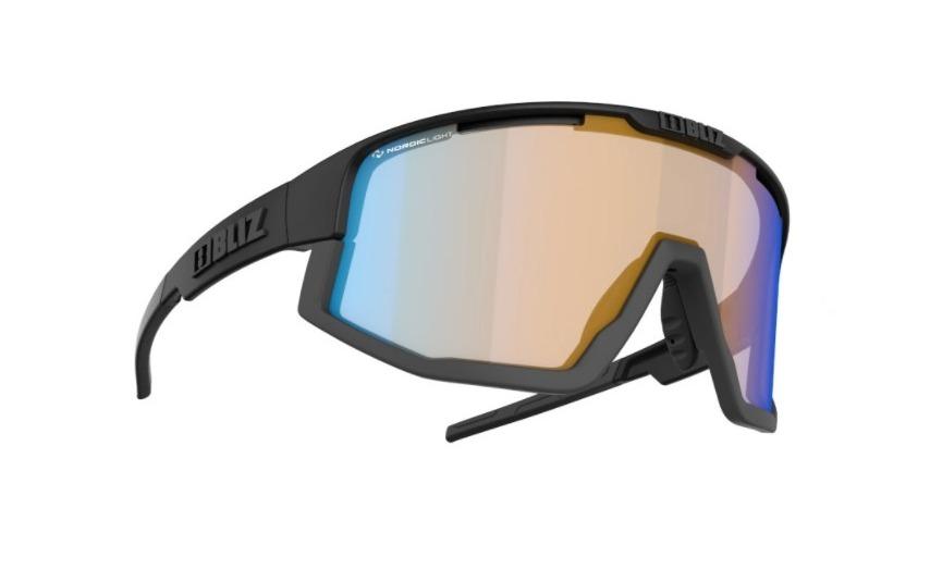 BLIZ Bliz Fusion Nano Optics Matt Black w-Nordic Ligh Coral - Orange - Blue Multi 52105-13N Platou Sport 1