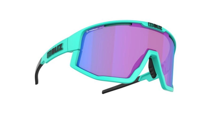 BLIZ Bliz Fusion Nano Optics Matt Turquoise w-Nordic Light Begonia - Violet - Blue Multi Nordic Light 52105-34N Platou Sport 1