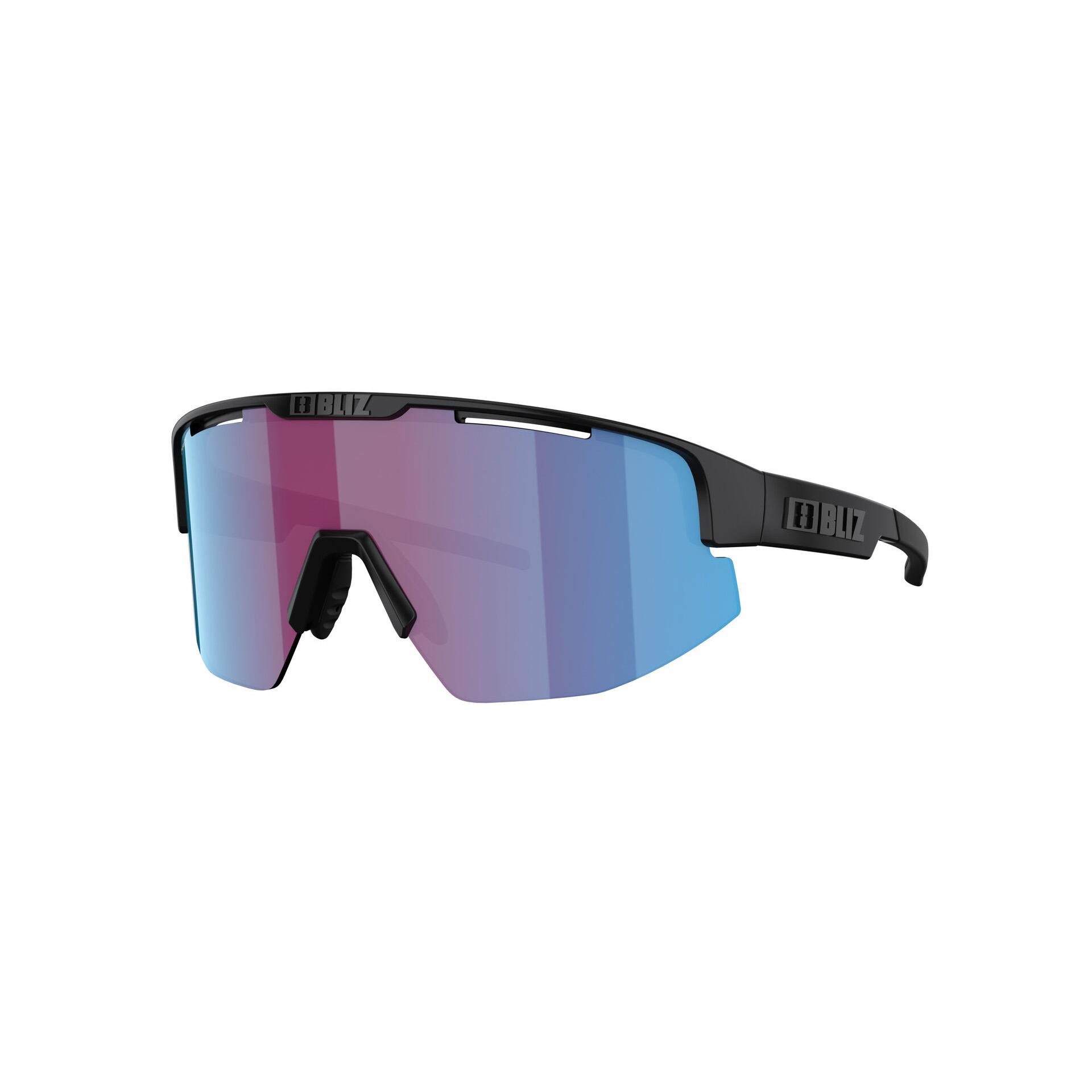 BLIZ Bliz Matrix Nano Optics Matt Black w-Nordic Light Begonia - Violet - Blue Multi Nordic Light 52104-14N Platou Sport 1