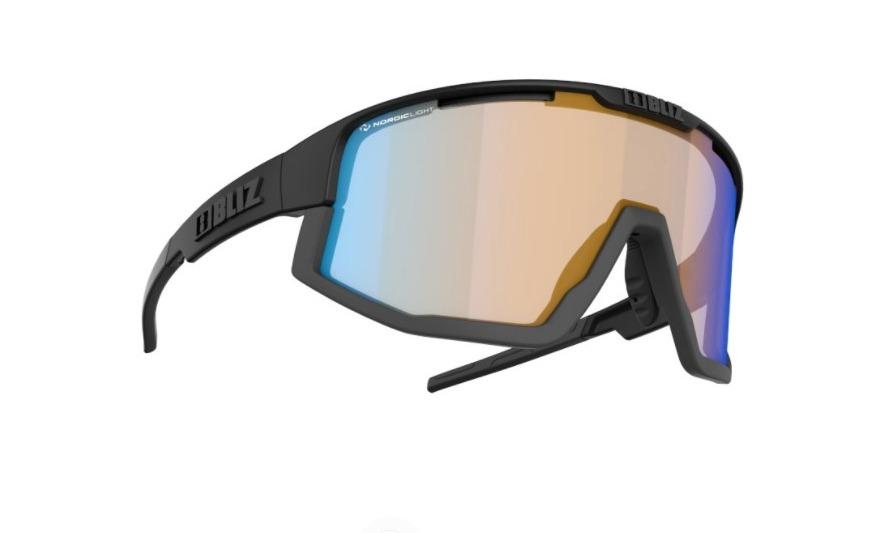 BLIZ Bliz Vision Nano Optics Matt Black w-Nordic Light Coral - Orange - Blue Multi 52101-13N Platou Sport 1