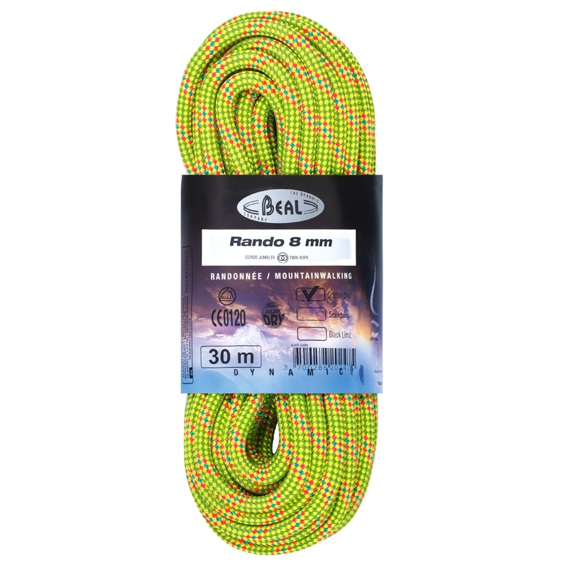 Beal Beal Rando 8Mm X 30M Golden Dry Yellow 12911 Platou Sport 1