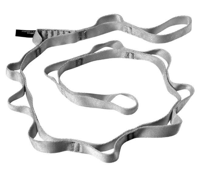 Black Diamond Black Diamond 18Mm Nylon Daisy Chain 140Cm Gray BD390014 Platou Sport 1