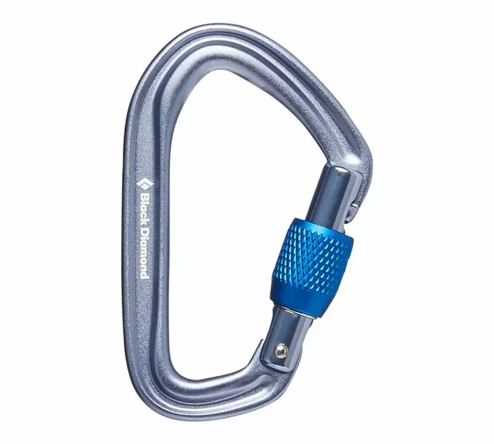 Black Diamond Black Diamond Hotforge Screwgate Carabiner Gray BD210161 Platou Sport 1