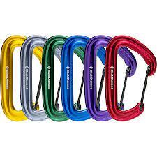Black Diamond Black Diamond Litewire Carabiner Yellow BD210234 Platou Sport 1