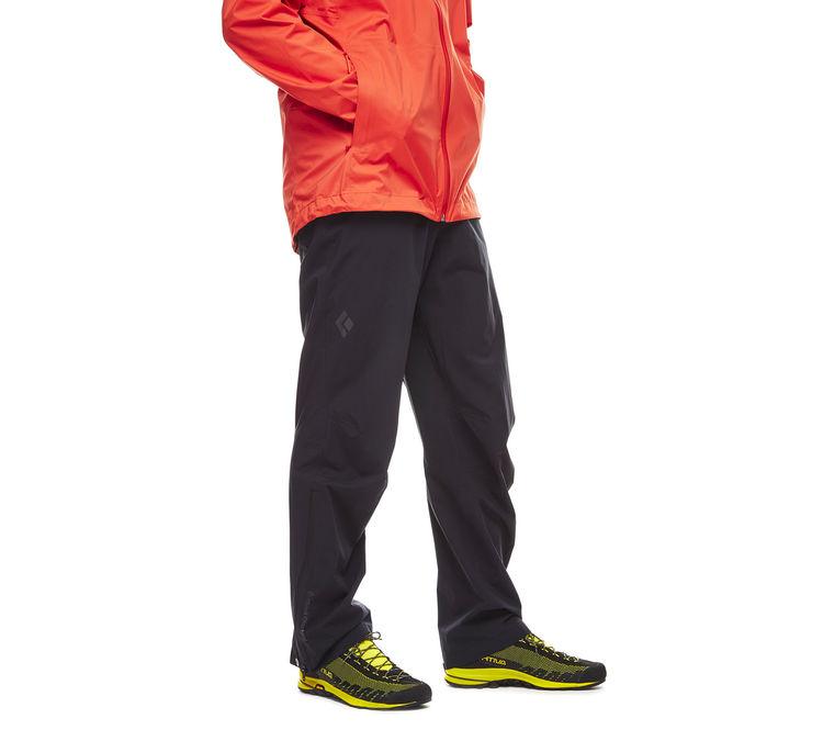 Black Diamond Black Diamond Mens Stormline Stretch Rain Pants Black APJLA2 Platou Sport 4