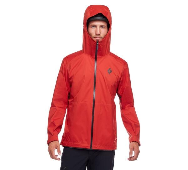 Black Diamond Black Diamond Mens Stormline Stretch Rain Shell Red Rock APCDT0 Platou Sport 4