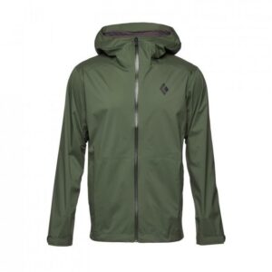 Black Diamond Mens Stormline Stretch Rain Shell Tundra