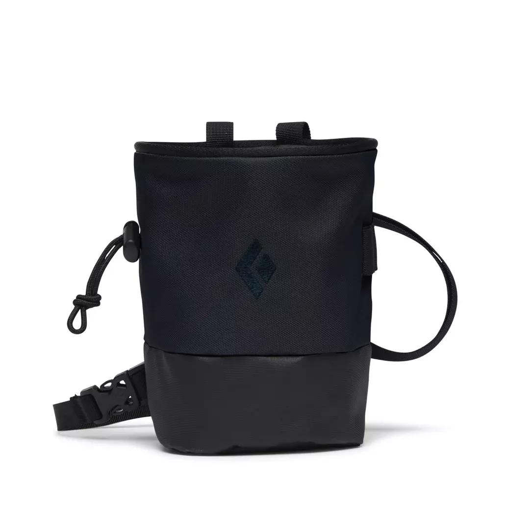 Black Diamond Black Diamond Mojo Zip Chalk Bag Carbon BD630117 Platou Sport 1