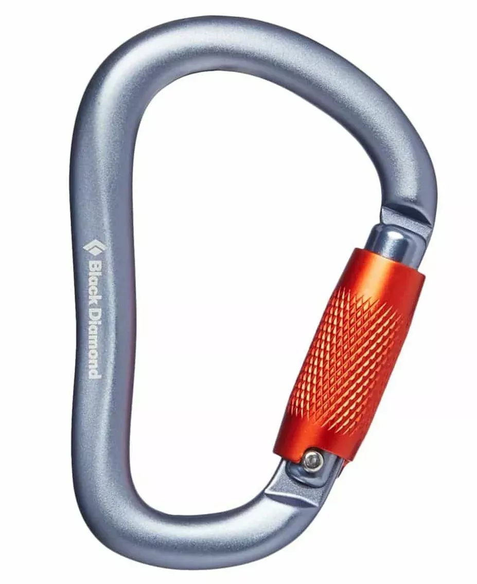 Black Diamond Black Diamond Rocklock Twistlock Carabiner Gray BD210258 Platou Sport 1