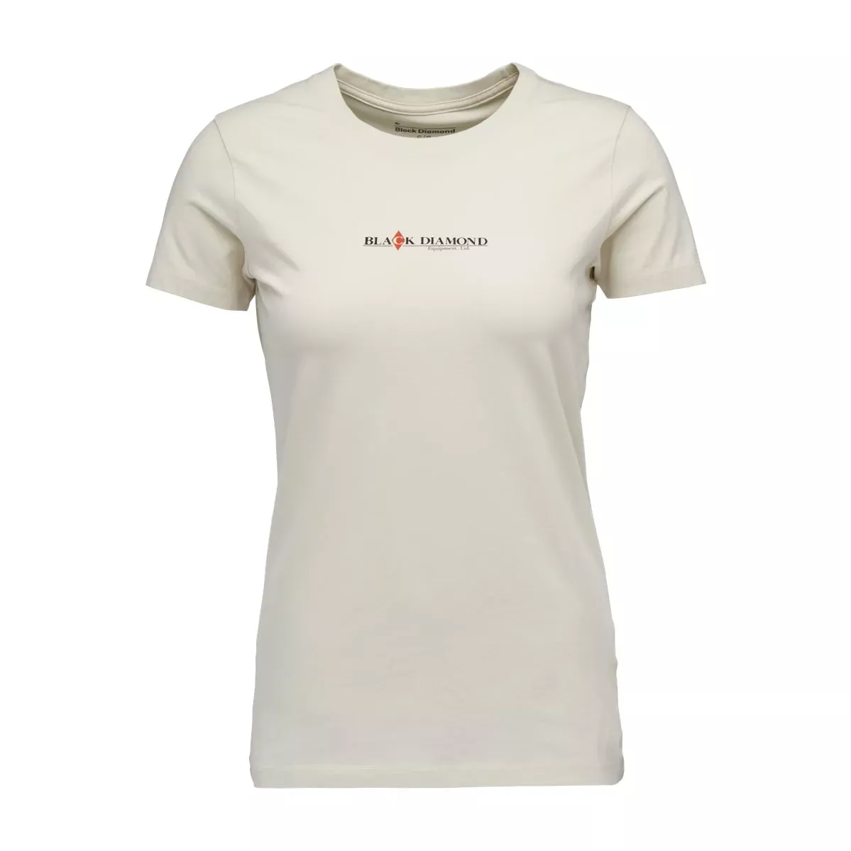 Black Diamond Black Diamond Womens Heritage Wordmark SS Tee Off White AP752449 Platou Sport 1