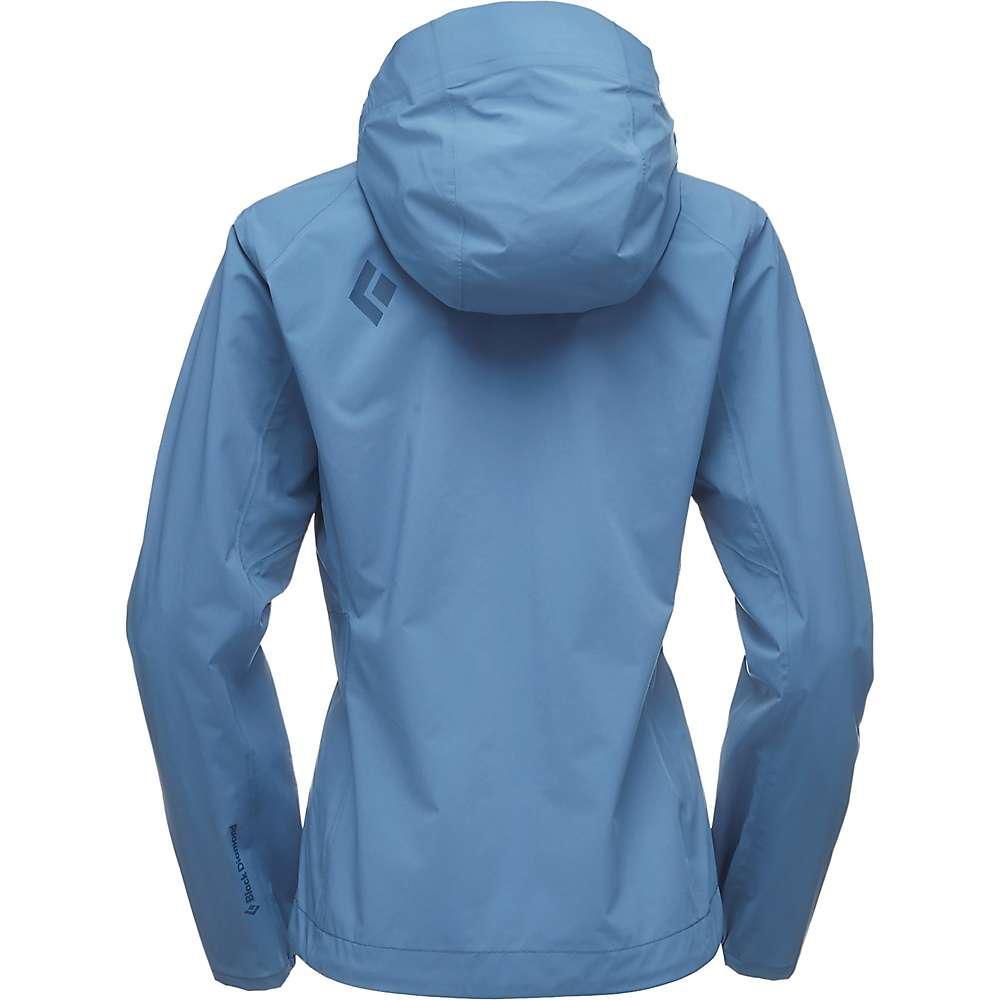 Black Diamond Black Diamond Womens Stormline Stretch Rain Shell Blue Steel APM697 Platou Sport 4
