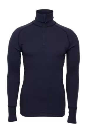 Brynje Brynje Arctic Zip Polo Shirt Navy 10401225NA Platou Sport 1