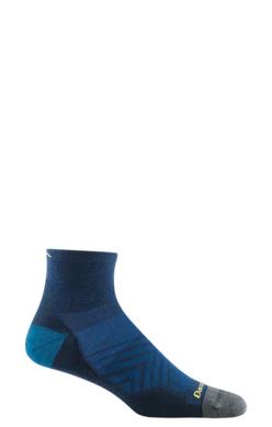 Darn Tough Darn Tough Run - 1-4 Teal 1034 Platou Sport 1