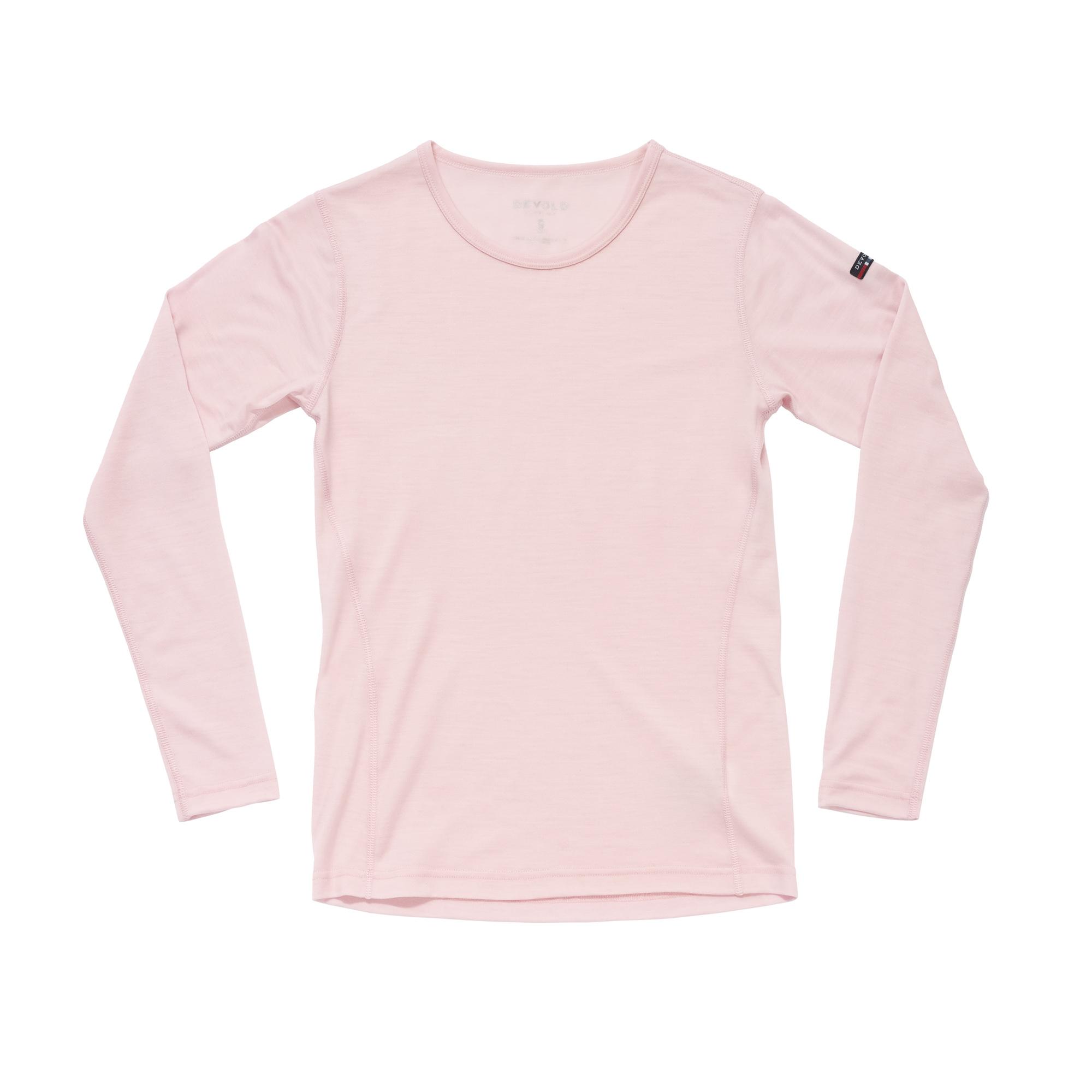 Devold Devold Breeze Merino 150 Shirt Wmn Chalk Pink GO 180 286 A Platou Sport 1