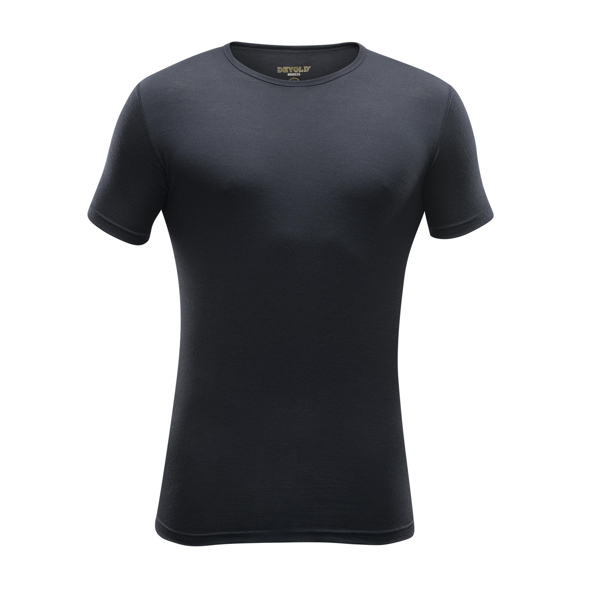 Devold Devold Breeze Merino 150 T-Shirt Mens Black GO 180 210 A Platou Sport 1