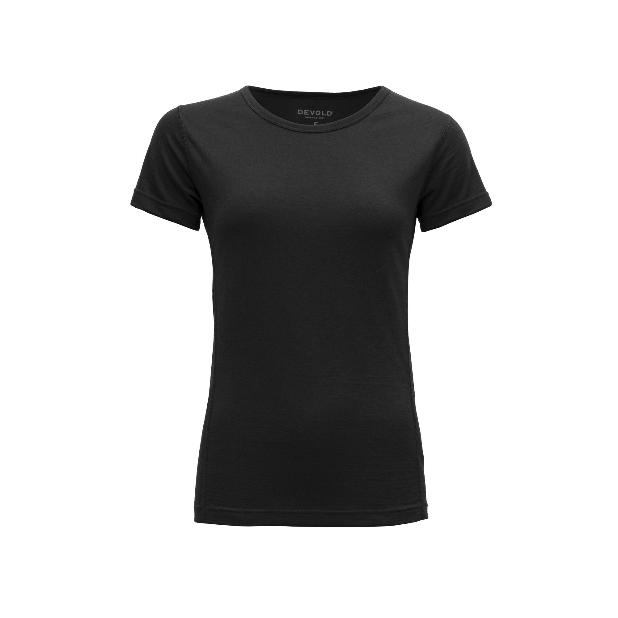Devold Devold Breeze Merino 150 T-Shirt Womens Black GO 180 216 A Platou Sport 1