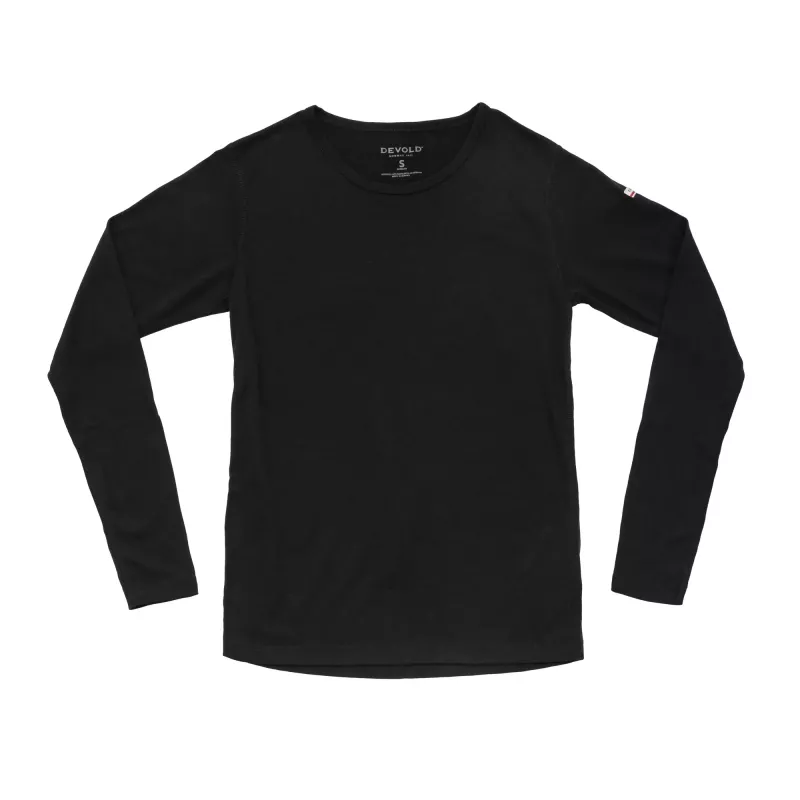 Devold Devold Breeze Plus Merino 200 Shirt Womens Black GO 183 286 C Platou Sport 1