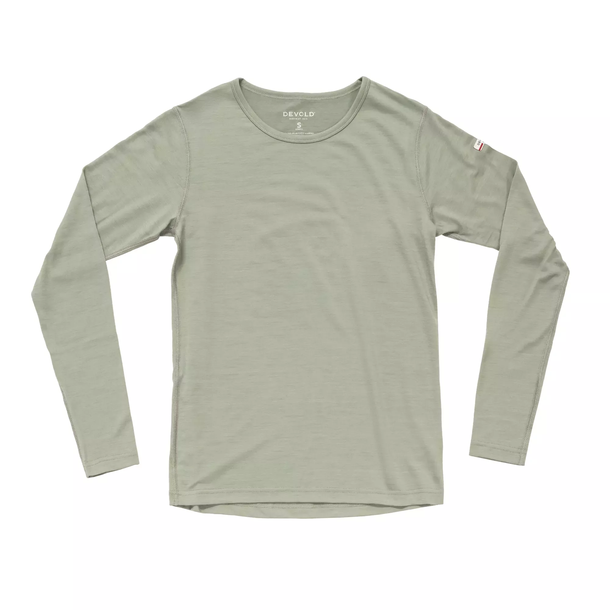 Devold Devold Breeze Plus Merino 200 Shirt Womens Fog GO 183 286 C Platou Sport 1