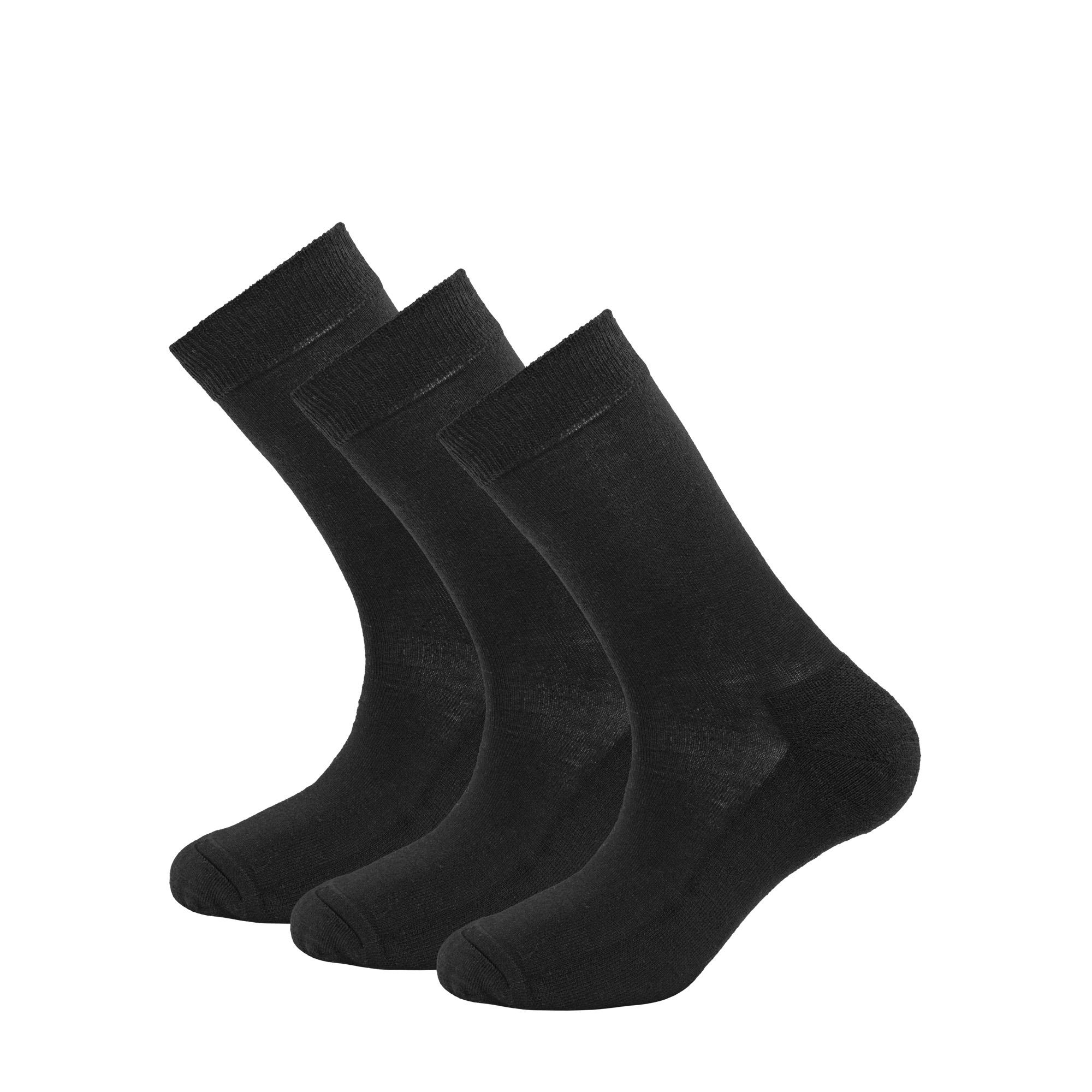 Devold Devold Daily Merino Medium Sock 3Pk Black SC 593 063 B Platou Sport 1