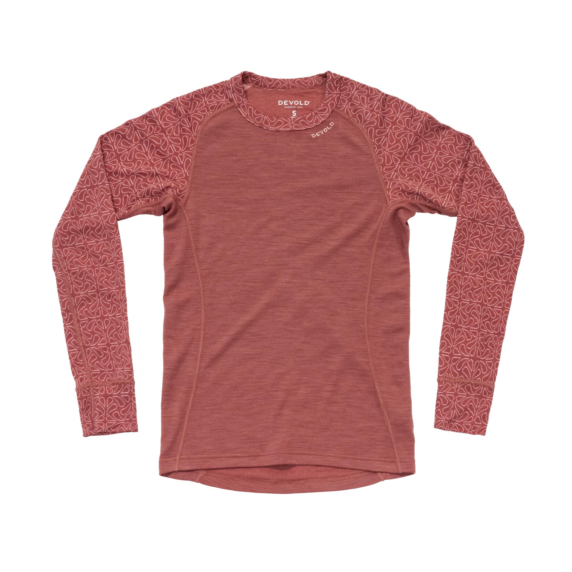 Devold Devold Duo Active Merino 205 Shirt Womens Marsala GO 328 226 A Platou Sport 1