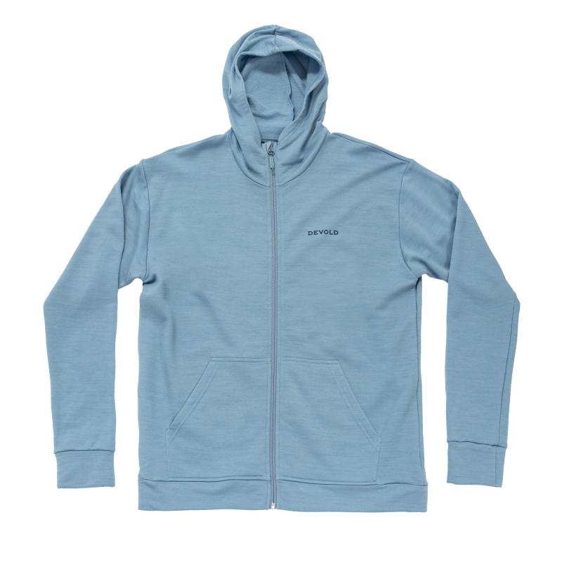 Devold Devold Everyday Zip Hoodie Man Skyblue GO 262 455 A Platou Sport 1