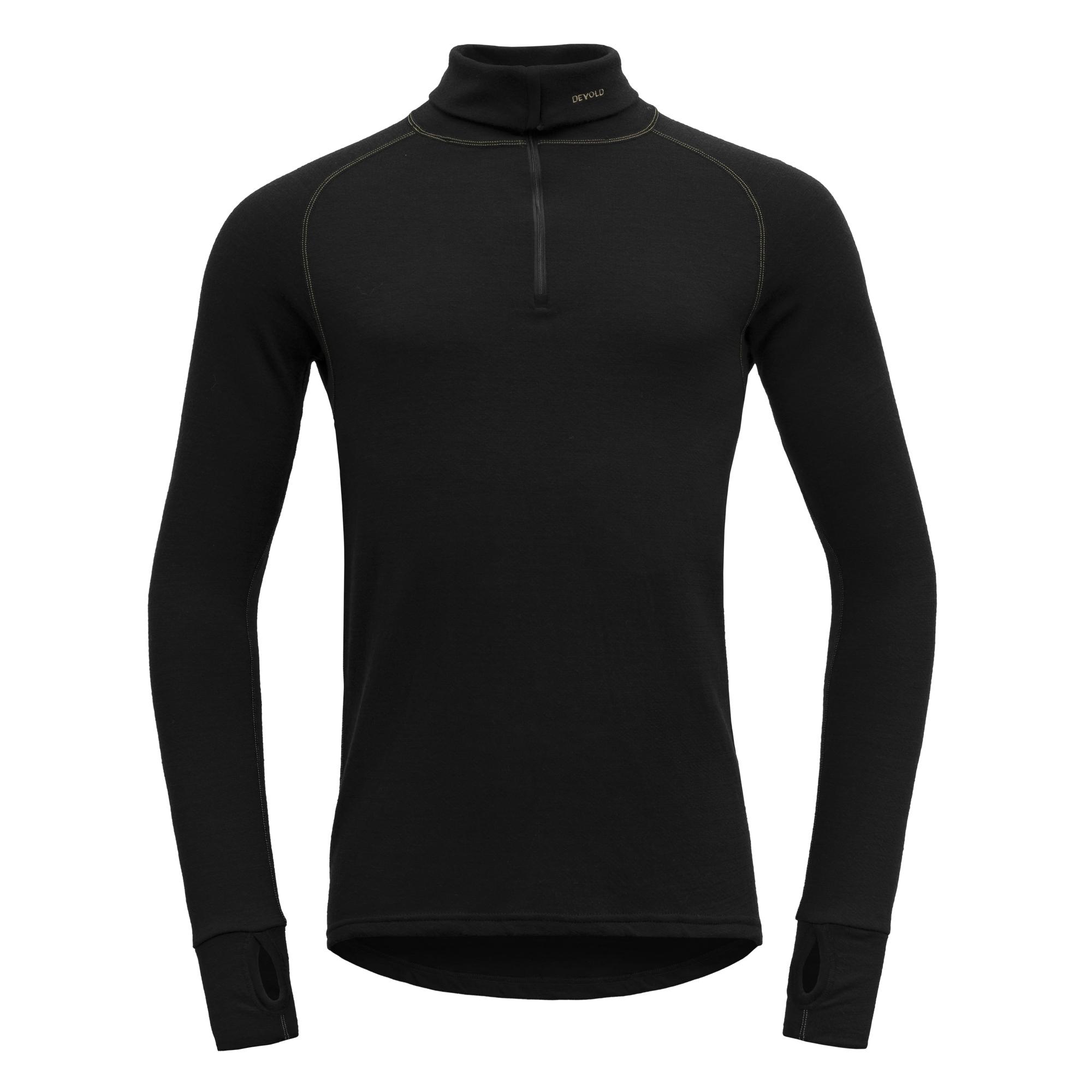 Devold Devold Expedition Man Zip Neck Black 155-240 Platou Sport 1